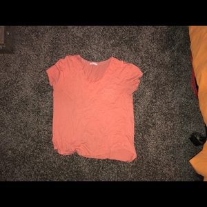 Super cute short sleeved v- neck